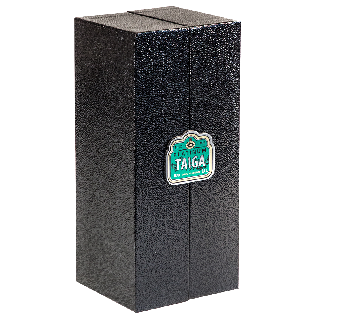 Кашированная коробка на магните с ложементом "Taiga", 140*300*120 мм
