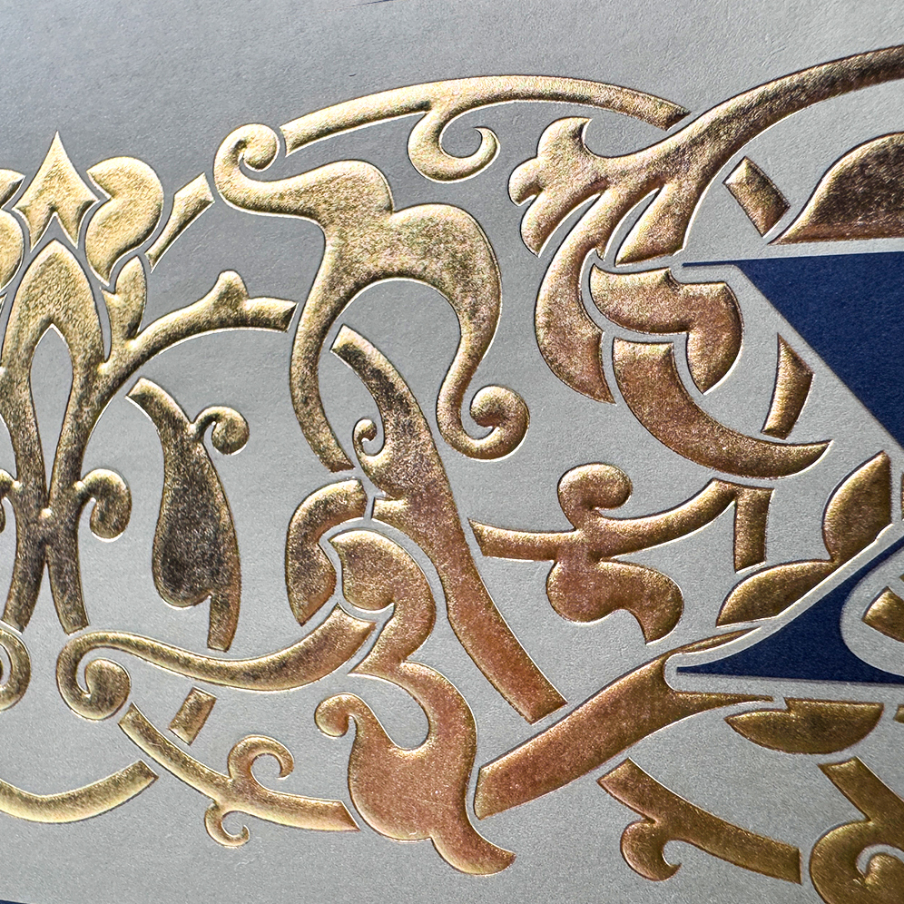 Конгревное тиснение фольгой