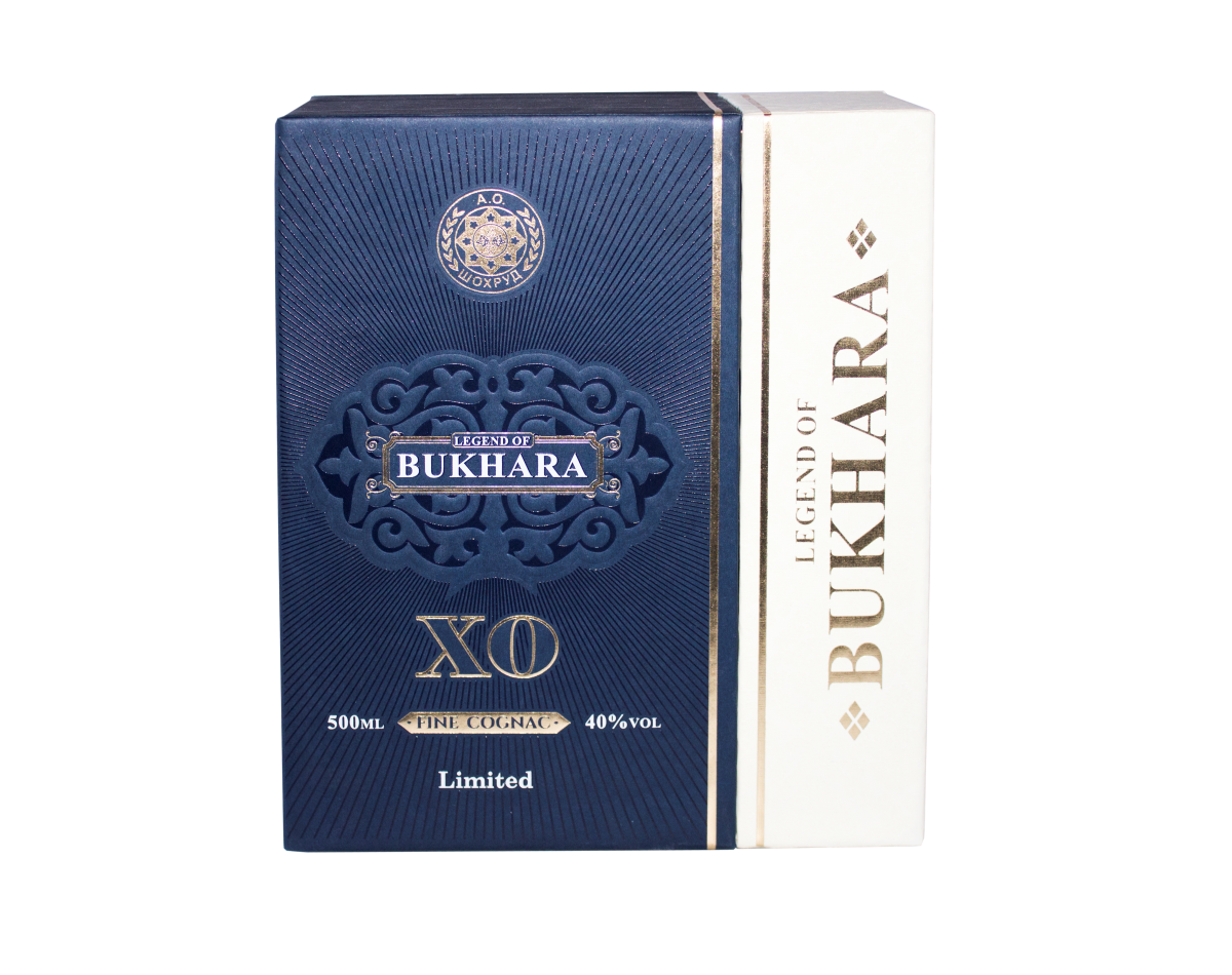 Подарочная упаковка-пенал для бутылки "Bukhara", 200*235*85 мм
