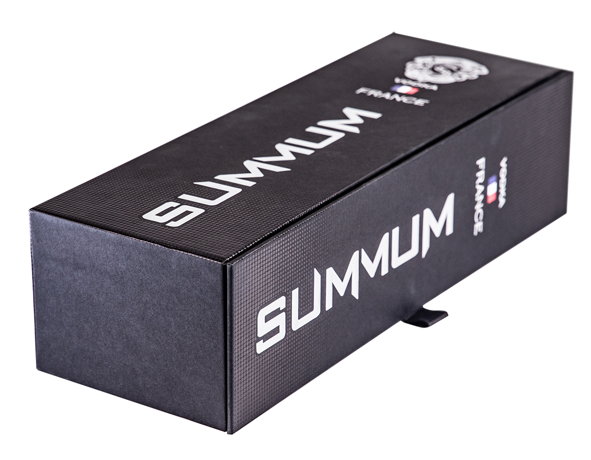 Подарочная упаковка-пенал для бутылки "Summum", 130*360*90 мм